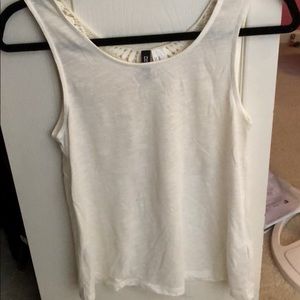 New, never worn white tank top